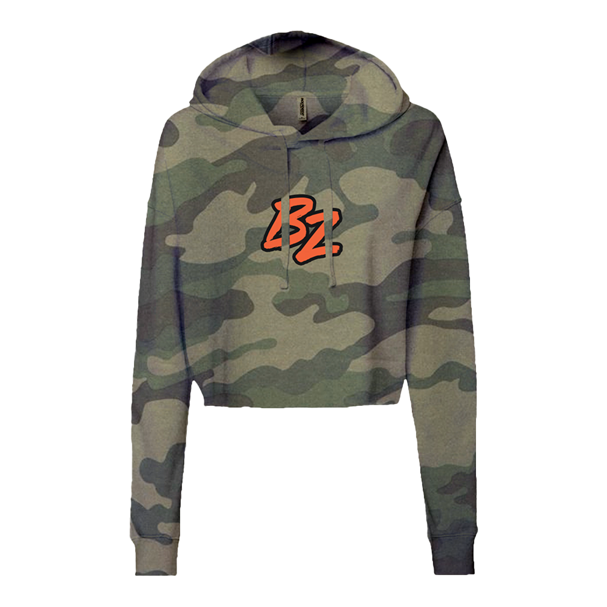 BZ Logo Cropped Hoodie Bailey Zimmerman Official Store