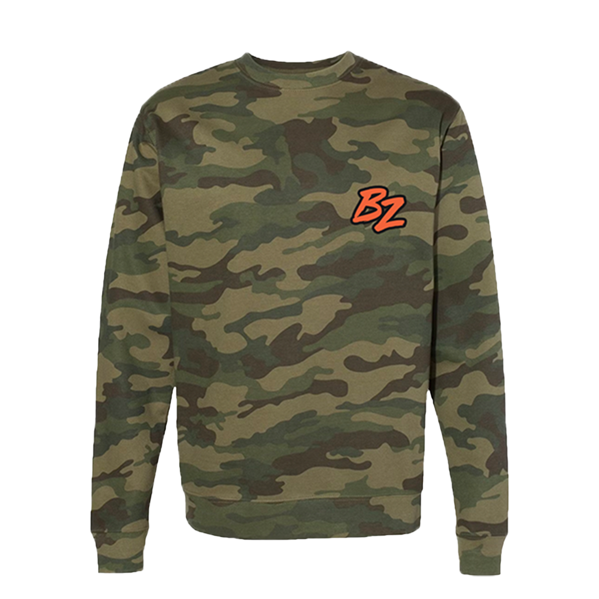 Logo Long Sleeve Tee - Camo