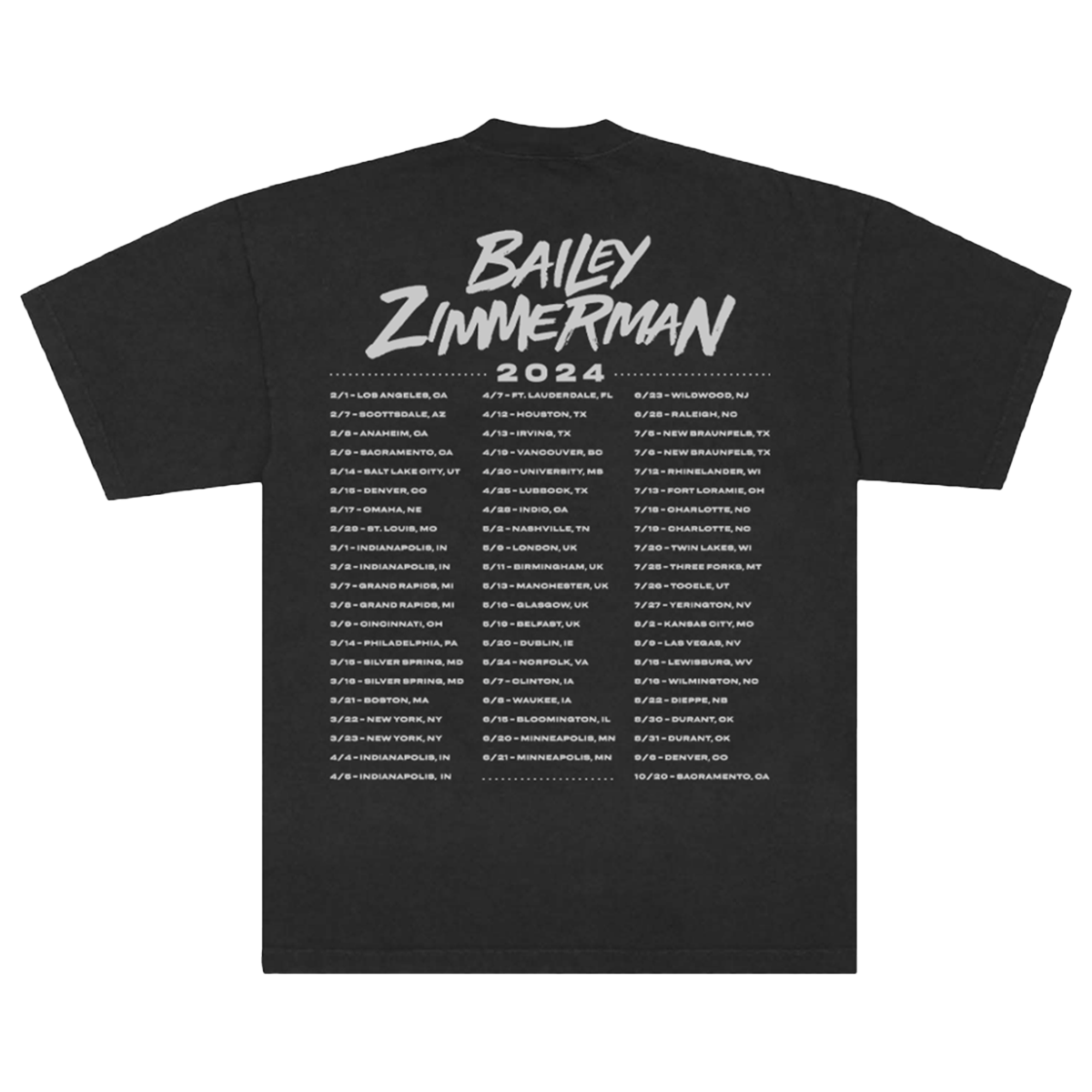 2024 Religiously The Tour Tee